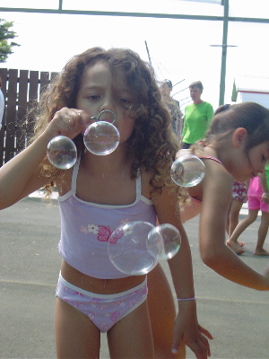 Bubbles.